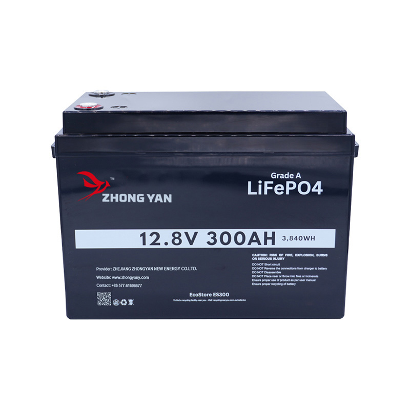 Batería LiFePO4 EleStore de 300 Ah y 12,8 V – Celdas EVE, BMS Bluetooth JBD, 300 A de carga/descarga