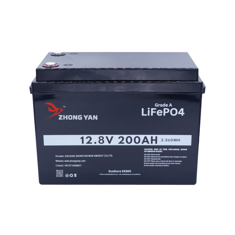 Batería LiFePO4 EleStore de 200 Ah y 12,8 V (celdas EVE) y (Bluetooth BMS -JBD)