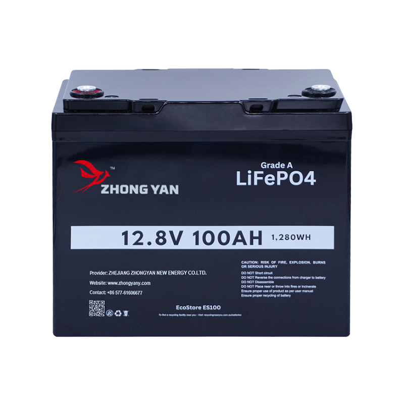 Batería LiFePO4 EleStore de 100 Ah y 12,8 V (celdas REPT y BMS Bluetooth JBD)